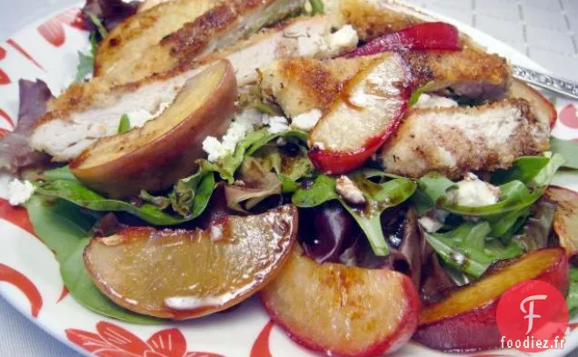 Poitrines De Poulet Glacées Épicées Et Sucrées