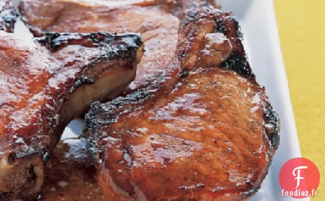 Côtelettes De Porc Marinées À l'Asiatique