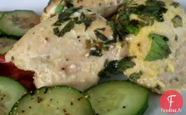 Poulet au Yogourt Mentholé