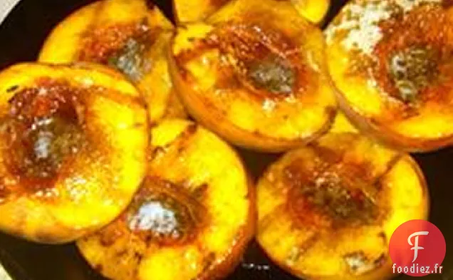 Pêches Grillées Sucrées