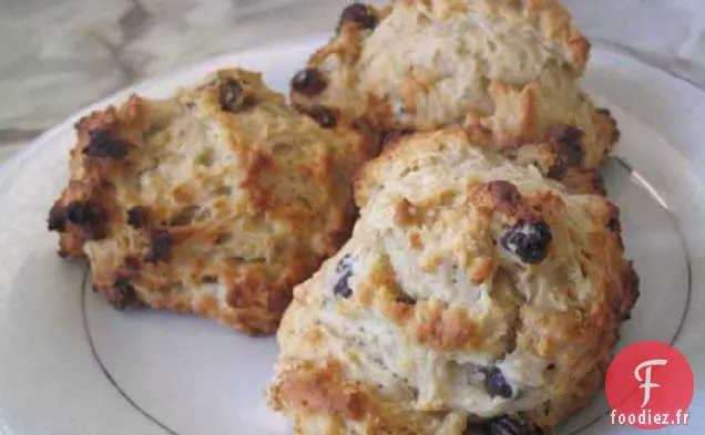 Scones aux Raisins Et à la Cannelle