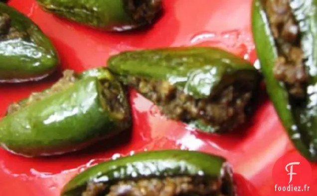 Piments Jalapeño De Susanna Foo Avec Farce Au Porc