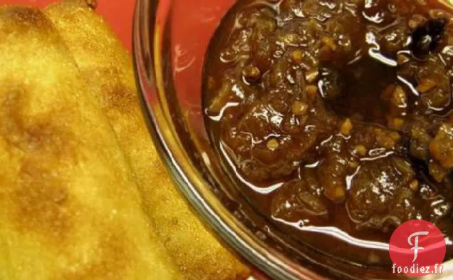 Sauce aux Prunes acidulées pour la mise en conserve