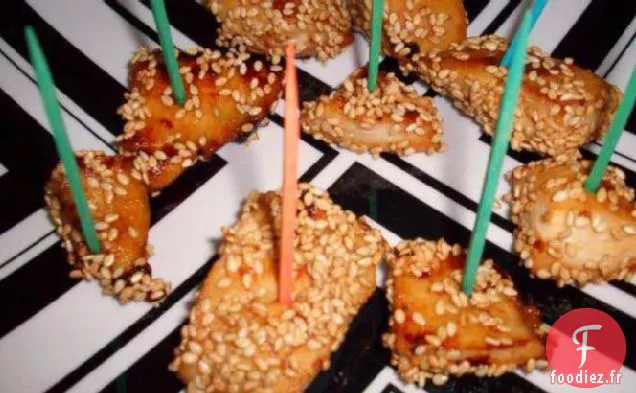 Bouchées de Poulet au Sésame