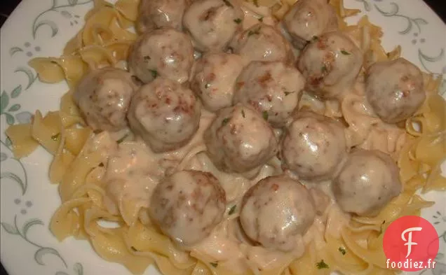 Boulettes de Viande Suédoises Faciles