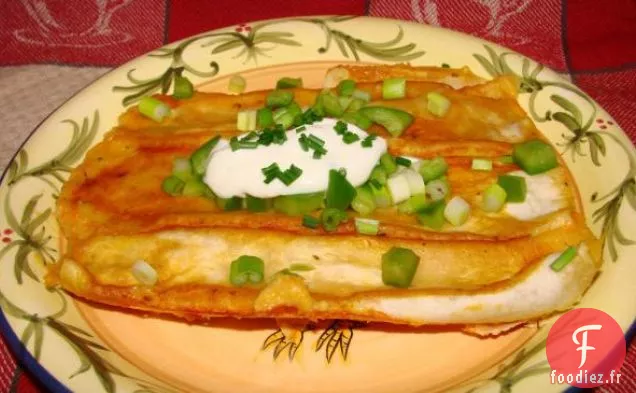 Enchiladas au fromage cottage (Végétarien)