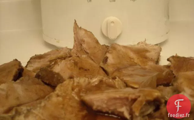 Porc Rôti à la Mijoteuse