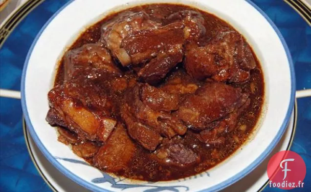 Brochettes De Veau Marinées