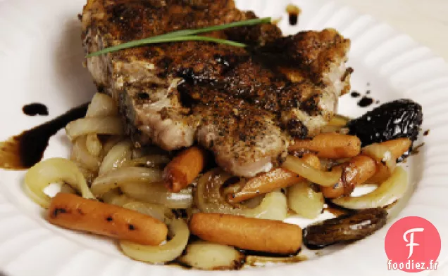 Côtelettes de Porc Grillées ou Grillées Assaisonnées