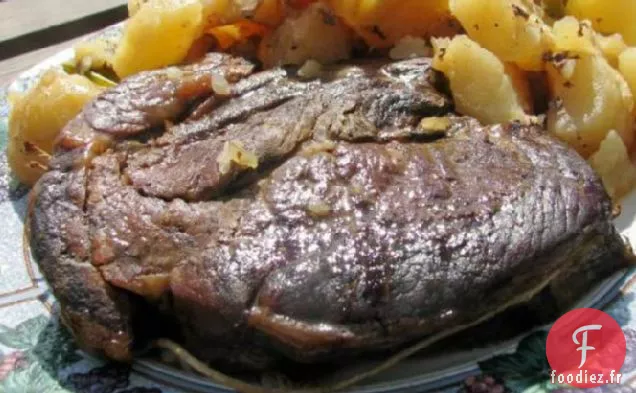 Boeuf Braisé à la Bière Cuite Lentement