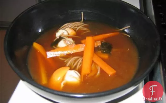 Pétoncles de Nouilles Soba