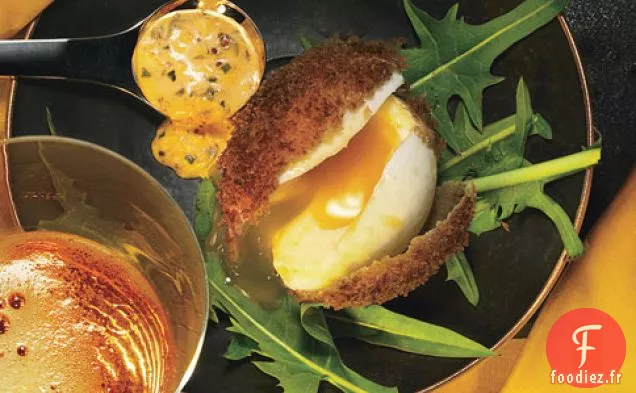 Oeufs Frits à la Remoulade de Sriracha