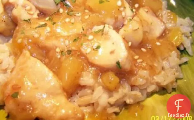 Poulet Ananas-Sésame