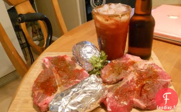 Brochettes de Poulet Au Saké