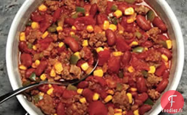 Chili Saucisse- Maïs