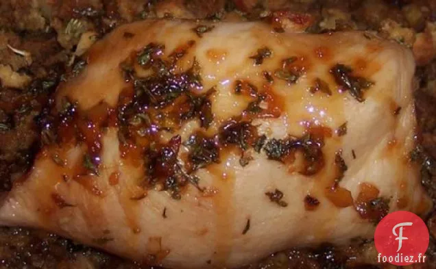 Rouleaux de Poulet Glacés à l'Érable