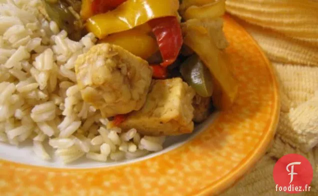 Steak au poivre Tempeh