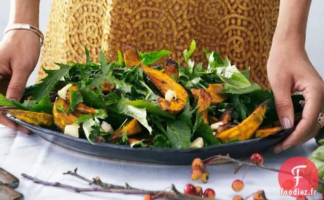 Courge Rôtie Avec Relish De Dattes Et Citrouille