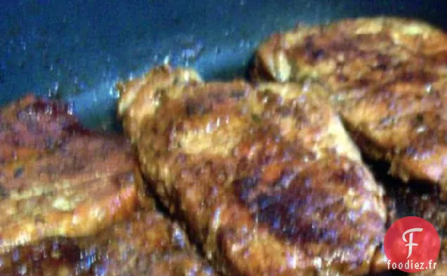 Côtelettes De Porc À La Sauce Soja-Orange
