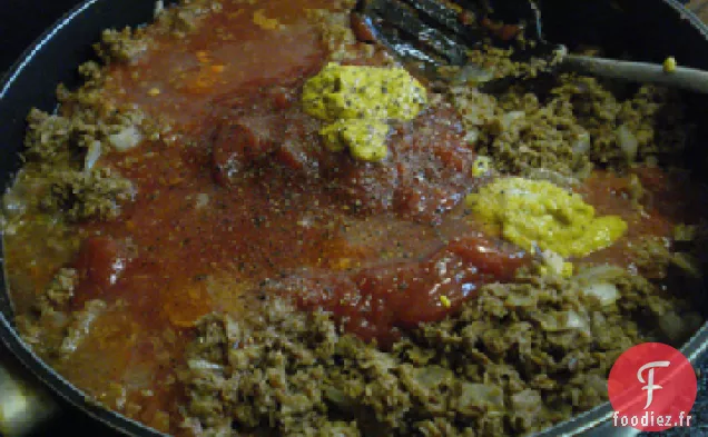 Végétarien Sloppy Joes