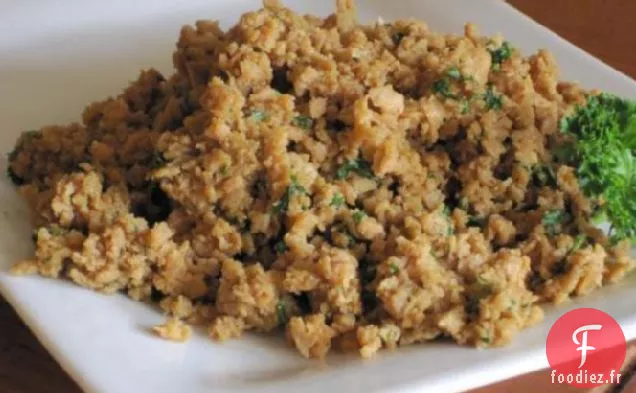 La saucisse T. V. P. s'effrite (Végétarienne / Végétalienne / Sans Gluten)