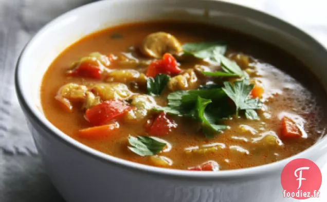 Soupe au Poulet Du Deuxième Jour