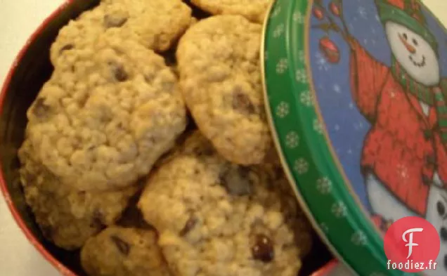 Biscuits aux Pépites de Chocolat à l'Avoine de Suzie
