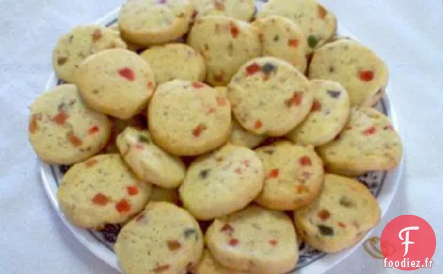Biscuits Réfrigérés aux Fruits et aux Noix