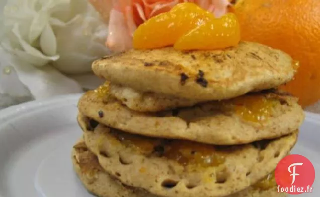 Crêpes à la Mandarine rapides et faciles pour un