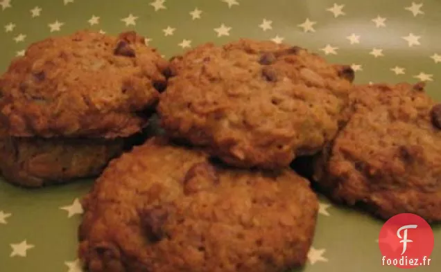 Biscuits à l'Avoine Orange aux Pépites de Chocolat