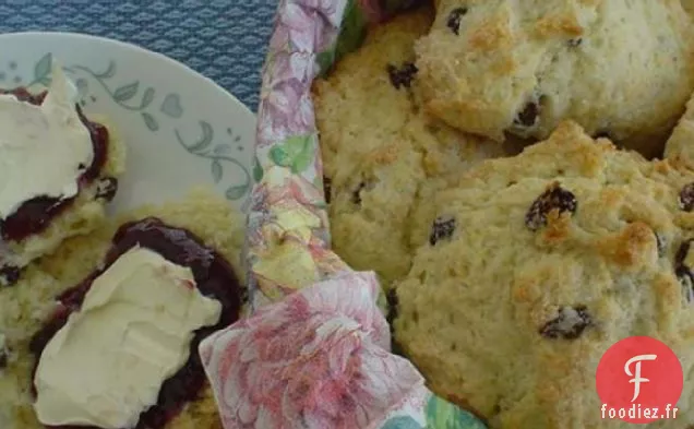Meilleurs Scones de Raisins au Babeurre