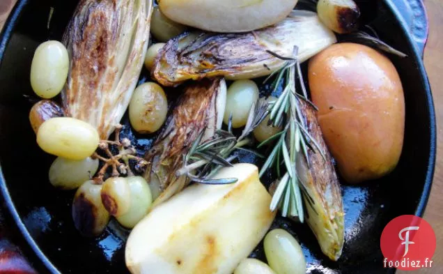 Cuisiner le livre: Endives, Pommes et Raisins