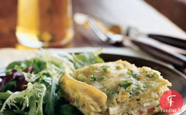 Casserole de Poblano de Poulet