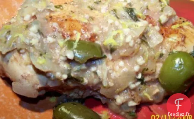 Tajine / Tajine de Poulet Facile Aux Olives et au Citron