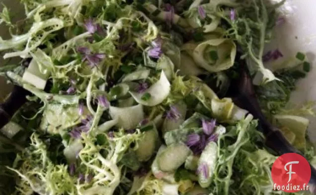 Salade de Légumes de Printemps Rasée