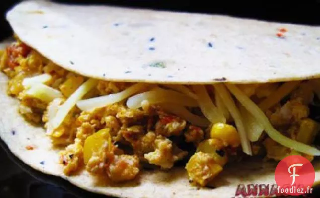 Quesadillas aux Légumes