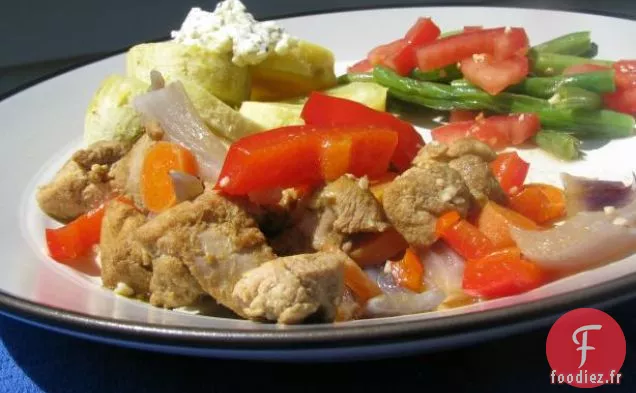 Poulet Péruvien Braisé