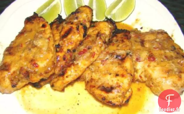 Poulet à la Tequila et au Citron Vert