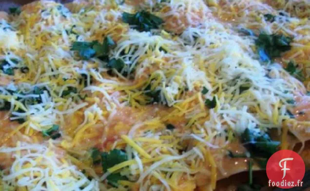 Enchiladas De Poulet De Johnny Jalapeno À La Coriandre