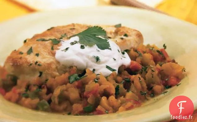 Poulet à la Sauce au Poivre