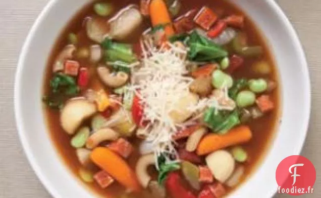 Minestrone Aux Endives et Pepperoni