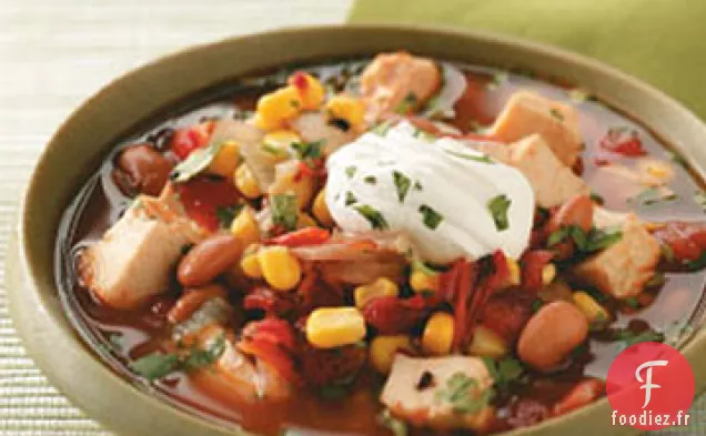 Soupe Copieuse Au Poulet Chipotle