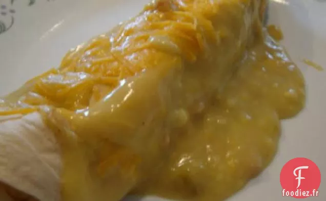 Enchiladas au Poulet Crémeux