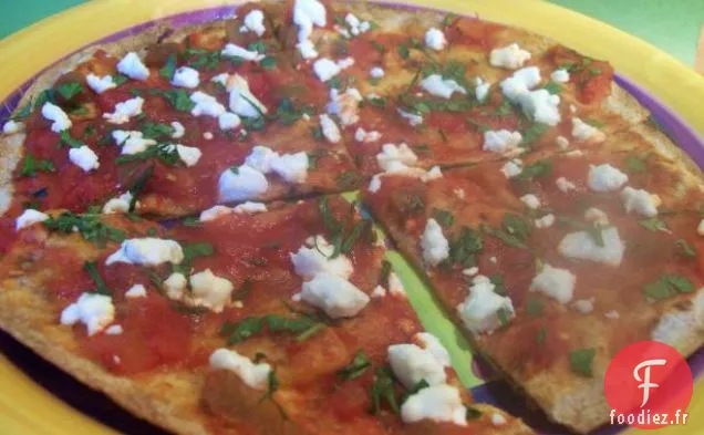 Tostadas Au Fromage de Chèvre et Salsa