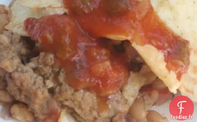 Burritos au Bœuf et aux Haricots