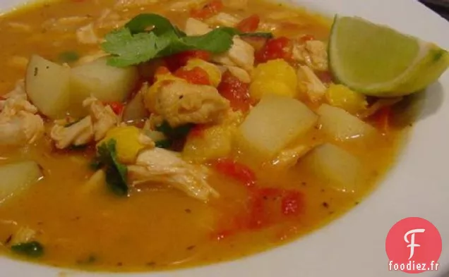 Chaudrée De Poulet Au Chipotle