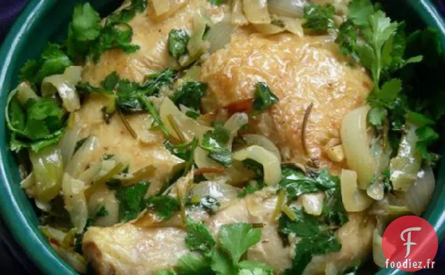 Poulet à la Coriandre / Sauce à la Coriandre