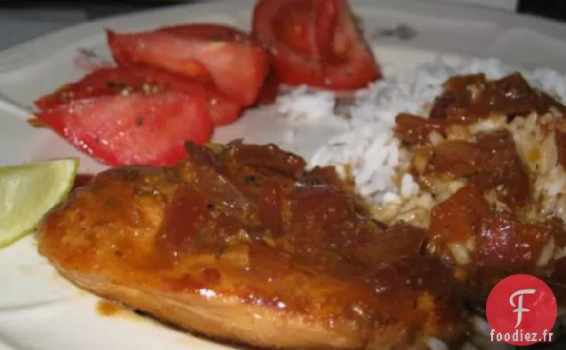 Cuisses de Poulet À l'Ail et au Citron Vert