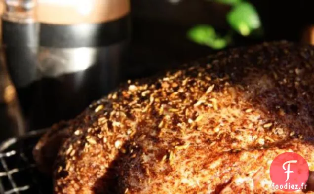 Poulet Rôti Aux Épices Marocaines