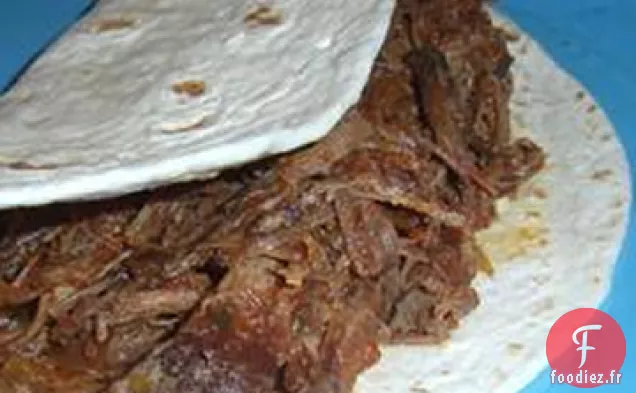 Tri-Tip râpé pour Tacos dans la mijoteuse